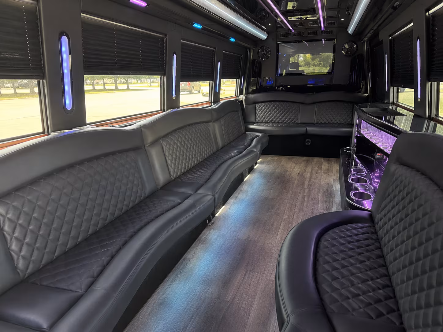 rehearsal dinner and post wedding brunch bus rentals in salinas