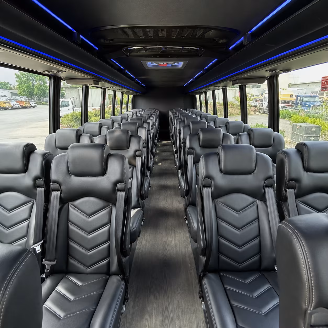 salinas 30 passenger minibus interior