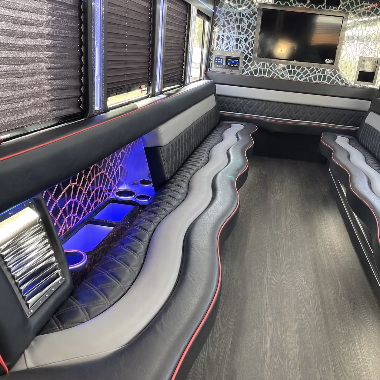 salinas anniversary party bus rental