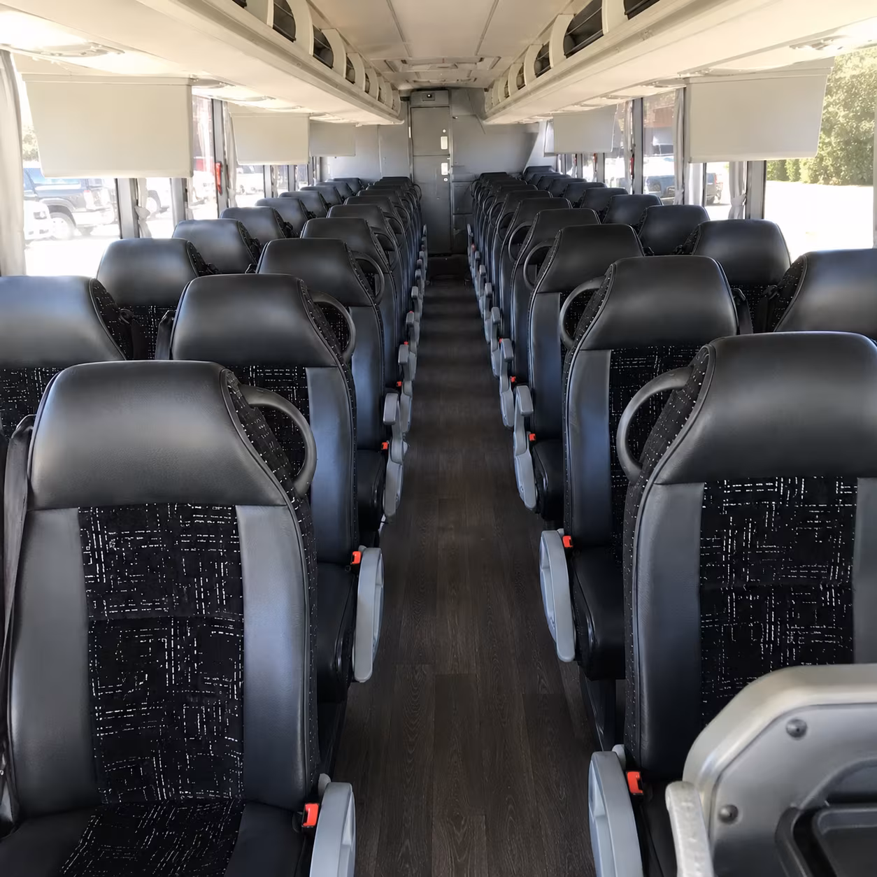 salinas charter bus interior