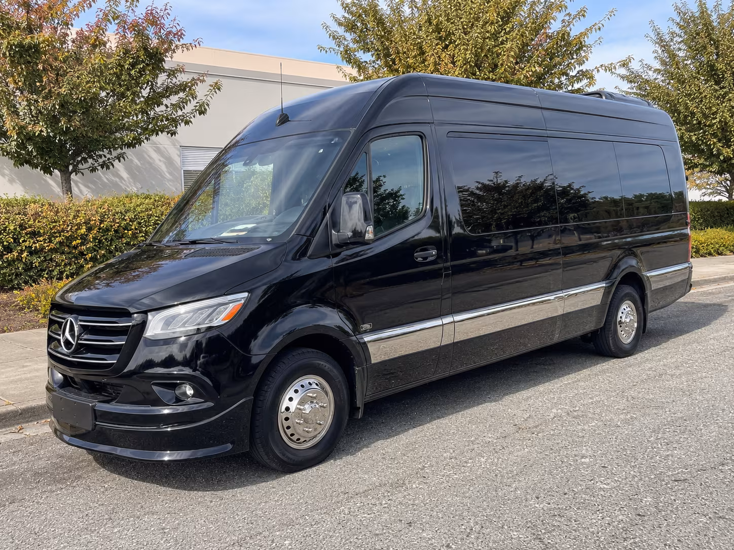 salinas corporate transportation onboard seating