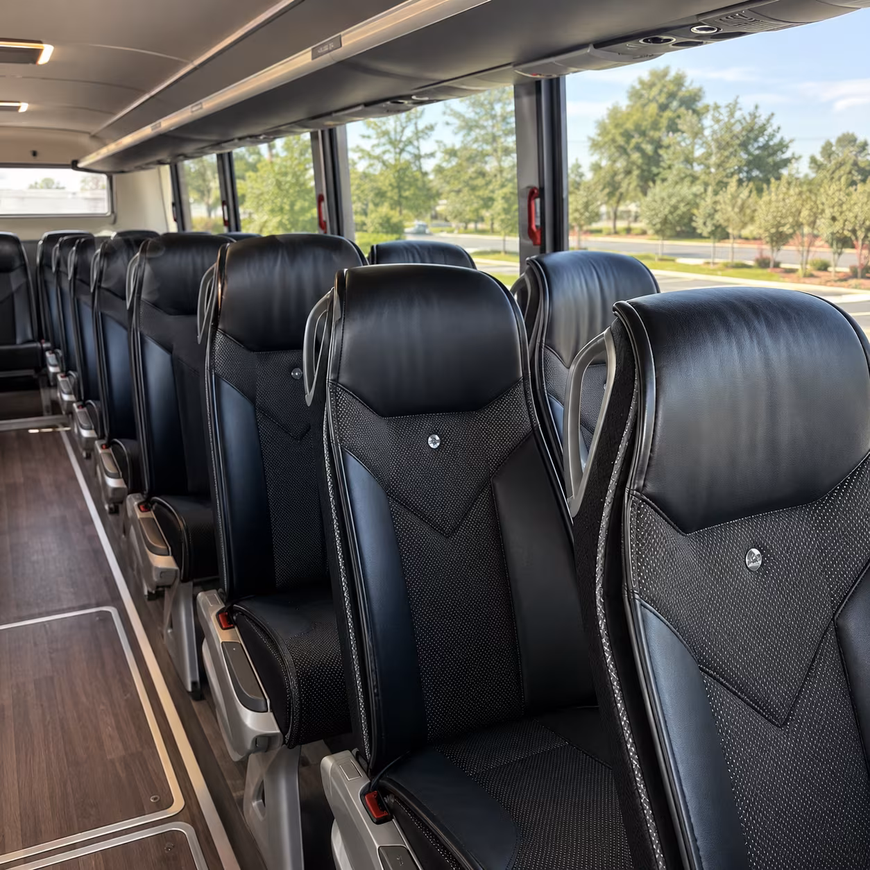 salinas field trip transportation onboard seating