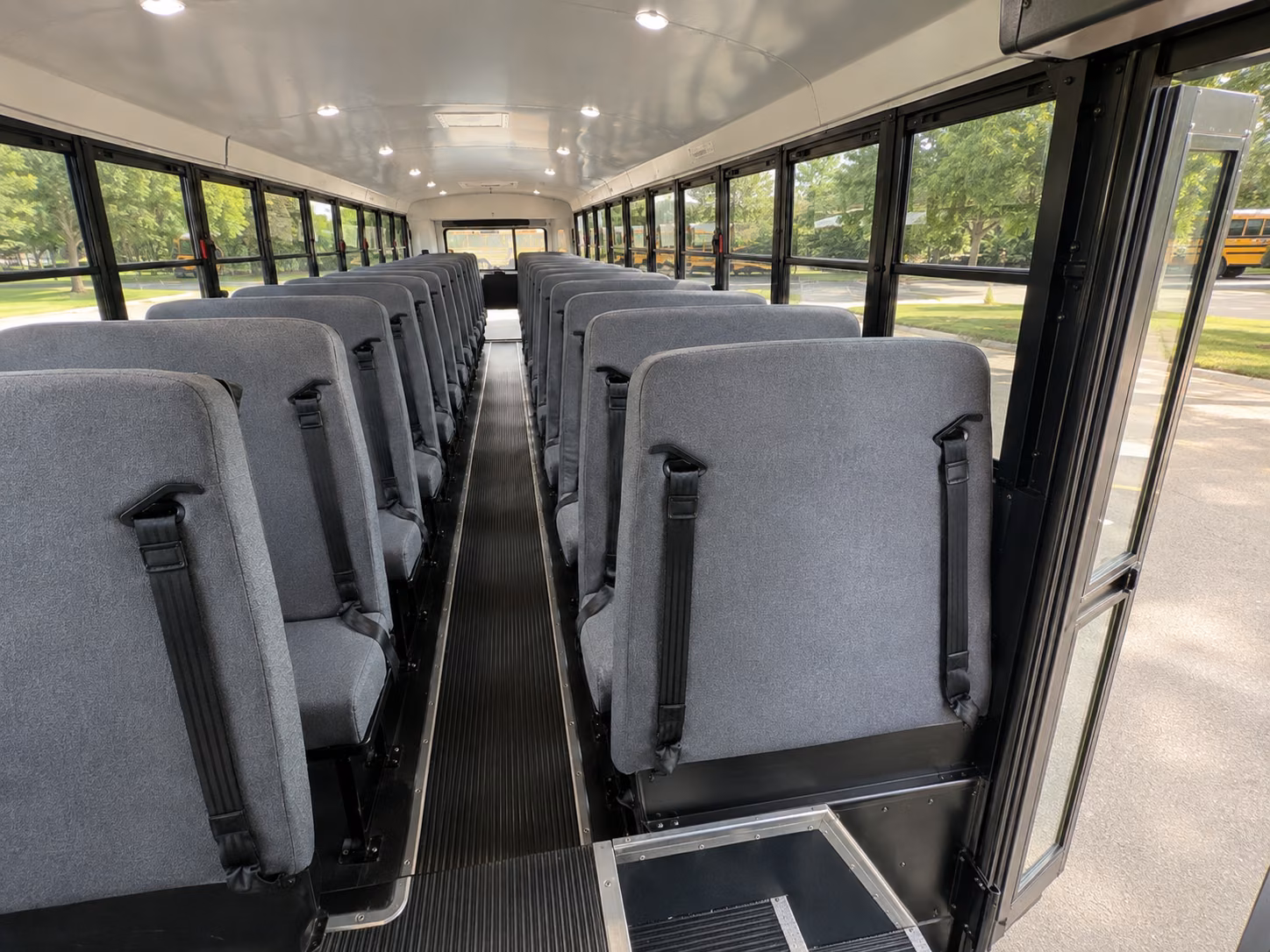 salinas school bus interior