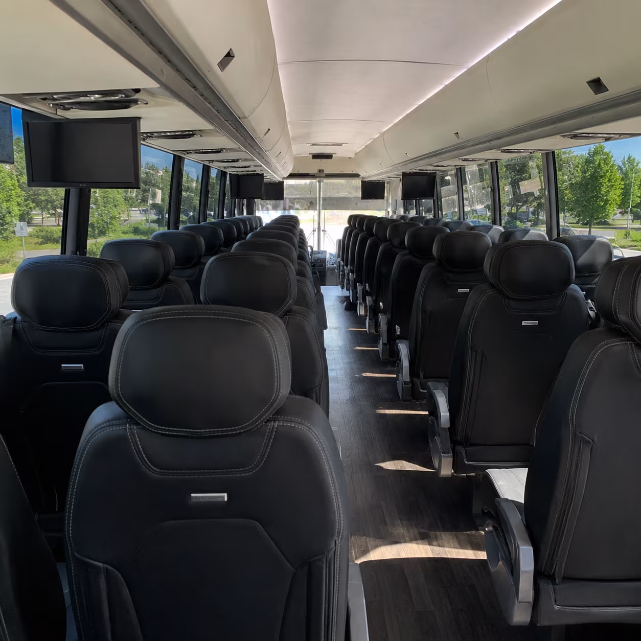salinas sporting event transportation onboard seating